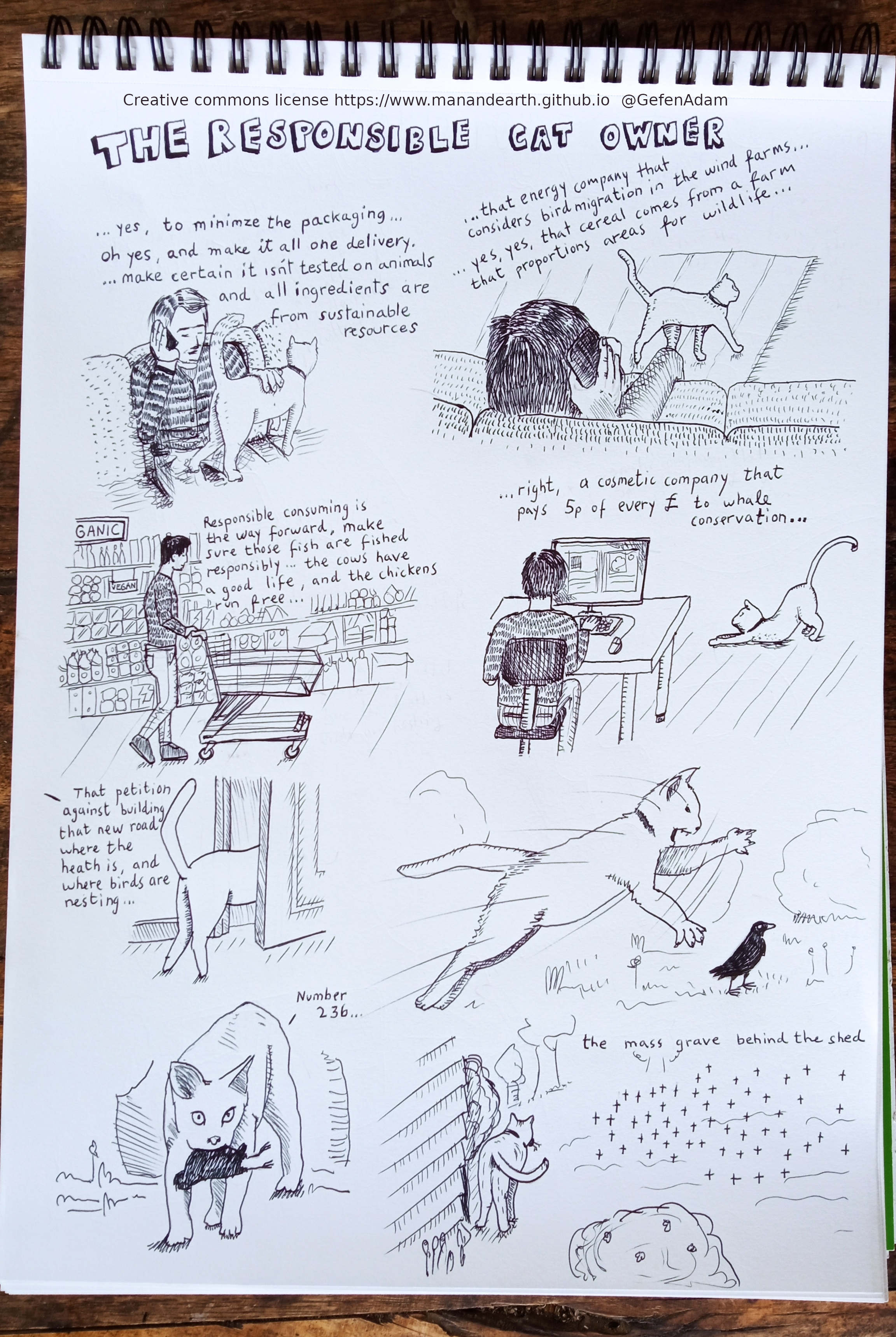 cat comic